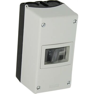 Siemens Aufbaugehäuse - IP55 Kunststoff, 54 mm Klemme Siemens Aufbaugehäuse - IP55 Kunststoff, 54 mm Klemme