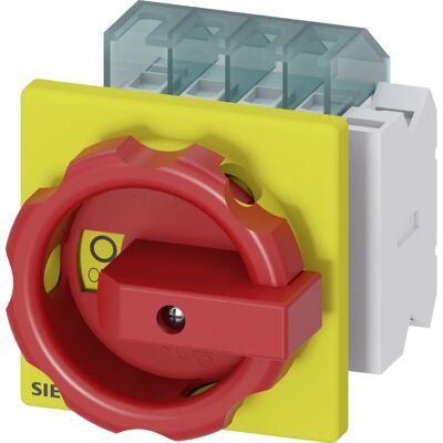 Siemens 3LD2003-2EP53 - Haupt-/Not-Aus-Schalter, IP65, 16A, 4-polig Siemens 3LD2003-2EP53 - Haupt-/Not-Aus-Schalter, IP65, 16A, 4-polig