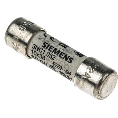 Fusible Cilíndrico Siemens SITOR 10x38mm 32A - Fuse Fusible Cilíndrico Siemens SITOR 10x38mm 32A - Fuse