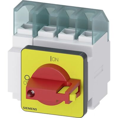 Siemens 3LD2122-1TL13 - Haupt-/Not-Aus-Schalter 4p. 25A Siemens 3LD2122-1TL13 - Haupt-/Not-Aus-Schalter 4p. 25A