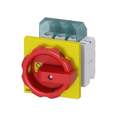 Siemens Schalter - 3LD2203-1TP53 - 3p, Rot, Gelb - IP65 Siemens Schalter - 3LD2203-1TP53 - 3p, Rot, Gelb - IP65