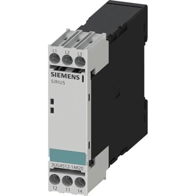 Siemens Phasenfolgeüberwachung 3UG4512-1AR20 - Kompakt, Universell, 1NO Siemens Phasenfolgeüberwachung 3UG4512-1AR20 - Kompakt, Universell, 1NO