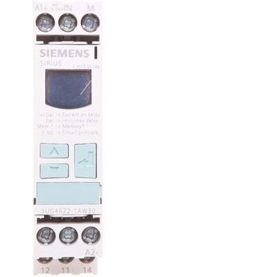 Siemens 3UG4622-1AW30 Einphasen-Stromüberwachungsrelais - Über-/Unterstromschutz Siemens 3UG4622-1AW30 Einphasen-Stromüberwachungsrelais - Über-/Unterstromschutz
