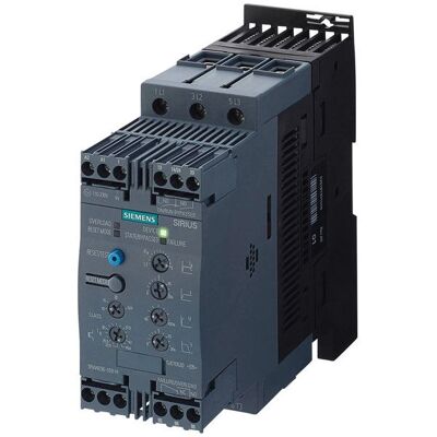 Siemens 3RW3026-1BB14 Sanftstarter - 11kW, 25A, IP20 Siemens 3RW3026-1BB14 Sanftstarter - 11kW, 25A, IP20