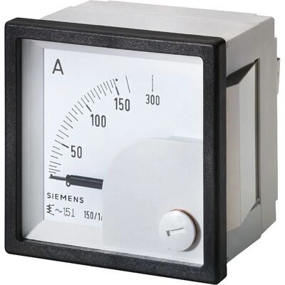 Siemens 3NJ6900-4HH11 Schaltgerät-Zubehör - Amperemeter 300/1A KL.1 0,6VA Siemens 3NJ6900-4HH11 Schaltgerät-Zubehör - Amperemeter 300/1A KL.1 0,6VA