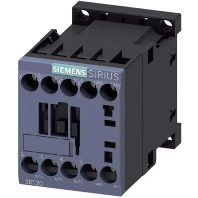 Siemens Kontaktor 3RT2015-1BB41 - 3 kW 24 V/DC Siemens Kontaktor 3RT2015-1BB41 - 3 kW 24 V/DC