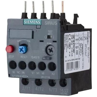 Siemens Modell 3RU2116-0CB0 Überlastrelais - Überlastschutz Siemens Modell 3RU2116-0CB0 Überlastrelais - Überlastschutz