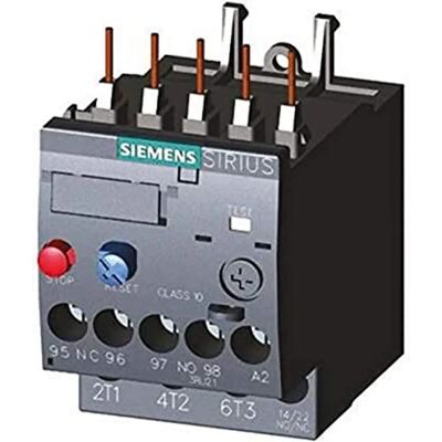 Överbelastningsrelä Siemens 3RU2116-1GB0 - 4,5-6,3A, 690V, S00 Överbelastningsrelä Siemens 3RU2116-1GB0 - 4,5-6,3A, 690V, S00