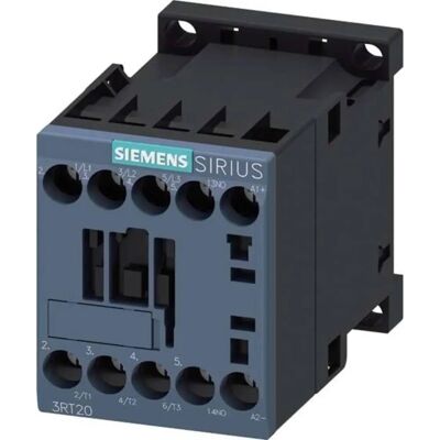 Siemens Powerkontaktor - 3RT2018-1BB41 - 16 A, 7,5 kW, 24 V/DC Siemens Powerkontaktor - 3RT2018-1BB41 - 16 A, 7,5 kW, 24 V/DC