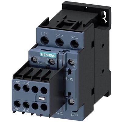 Siemens SIRIUS Schütz 3RT2027-2BB40 - 32A, 24V DC, 15kW - Motorschutz Siemens SIRIUS Schütz 3RT2027-2BB40 - 32A, 24V DC, 15kW - Motorschutz