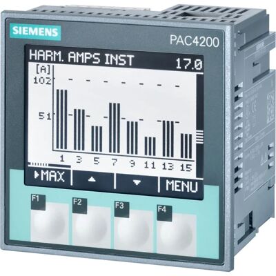 Siemens Energiezähler PAC4200 - Grafisches LCD - 3-Phasen Siemens Energiezähler PAC4200 - Grafisches LCD - 3-Phasen