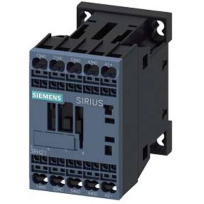 Siemens Contactor SIRIUS Innovation 3RH2 - 3NO + 1NC - 10A - 24V DC Siemens Contactor SIRIUS Innovation 3RH2 - 3NO + 1NC - 10A - 24V DC