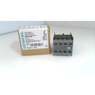 Interrupteur auxiliaire SIRIUS Siemens S00 4 NO - Interrupteur auxiliaire - Publicité Interrupteur auxiliaire SIRIUS Siemens S00 4 NO - Interrupteur auxiliaire - Publicité
