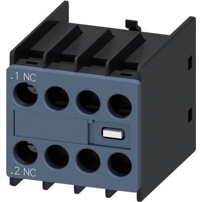 Siemens Sirius Hilfskontakt 3RH2 - Hilfskontakt, 1 NC, Frontmontage, 250V DC Siemens Sirius Hilfskontakt 3RH2 - Hilfskontakt, 1 NC, Frontmontage, 250V DC