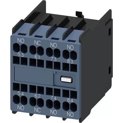 Siemens 3RH2 Hilfsschalterblock - 4 Kontakte, 690V, 10A Siemens 3RH2 Hilfsschalterblock - 4 Kontakte, 690V, 10A