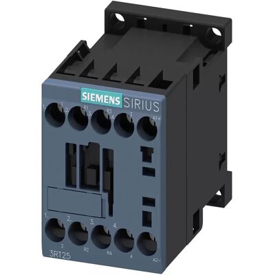 Siemens SIRIUS 4-poliger Kontaktor - 12A, 24V DC, 5,5 kW Siemens SIRIUS 4-poliger Kontaktor - 12A, 24V DC, 5,5 kW