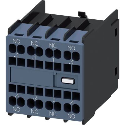 Siemens Hilfskontakt 3RH2 - 2NO + 2NC - 690V - Frontmontage Siemens Hilfskontakt 3RH2 - 2NO + 2NC - 690V - Frontmontage