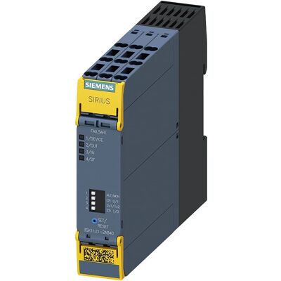 Siemens Sicherheitsrelais 3SK1, 24V DC, 1 Kanal - Sicherheitsschaltgerät Siemens Sicherheitsrelais 3SK1, 24V DC, 1 Kanal - Sicherheitsschaltgerät