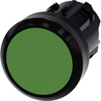 Siemens 3SU1000-0AB40-0AA0 Green Push Button - Push Button Siemens 3SU1000-0AB40-0AA0 Green Push Button - Push Button