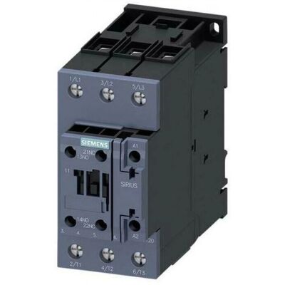 Contattore Siemens AC-3 50A 22kW 400V Contattore Siemens AC-3 50A 22kW 400V