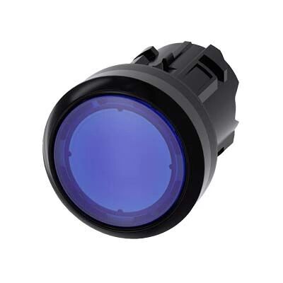 Siemens Azul 3SU1001-0AB50-0AA0 Botón pulsador iluminado - Actuador eléctrico Siemens Azul 3SU1001-0AB50-0AA0 Botón pulsador iluminado - Actuador eléctrico