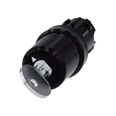 Siemens Modell 3SU1000-5BC01-0AA0 - Schlüsselschalter IP67/IP69K Siemens Modell 3SU1000-5BC01-0AA0 - Schlüsselschalter IP67/IP69K
