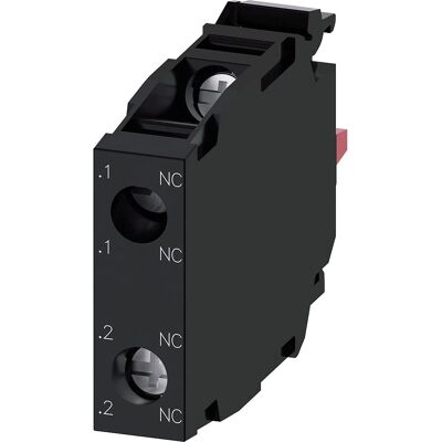 Siemens Kontaktmodul - 3SU1400-1AA10-1EA0 - Frontmontage - 2 NC Siemens Kontaktmodul - 3SU1400-1AA10-1EA0 - Frontmontage - 2 NC