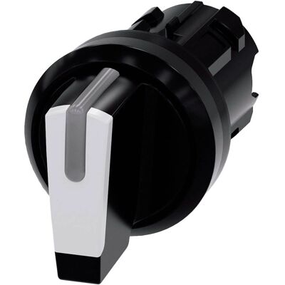 Siemens 3SU1002-2BM60-0AA0 Beleuchteter 22mm Wählschalter Schwarz Weiß - Schalter Siemens 3SU1002-2BM60-0AA0 Beleuchteter 22mm Wählschalter Schwarz Weiß - Schalter