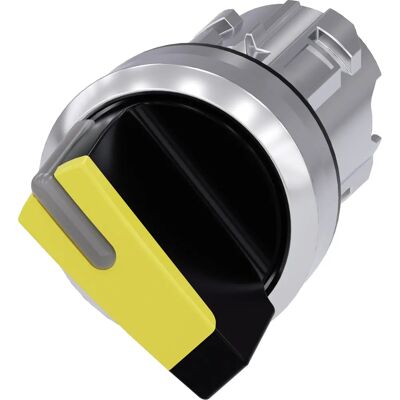 Siemens - 3SU1002-2BC30-0AA0 - Jaune - Interrupteur sélecteur Siemens - 3SU1002-2BC30-0AA0 - Jaune - Interrupteur sélecteur