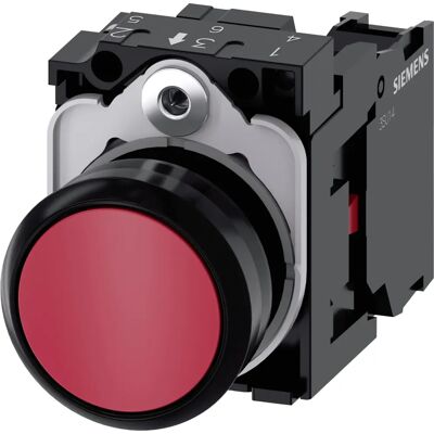 Siemens Röd Pushbutton - 22mm - Industriell Kvalitet Siemens Röd Pushbutton - 22mm - Industriell Kvalitet