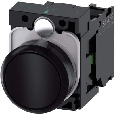 Botón pulsador Siemens - Plano negro - IP67/IP69K - Calidad industrial Botón pulsador Siemens - Plano negro - IP67/IP69K - Calidad industrial