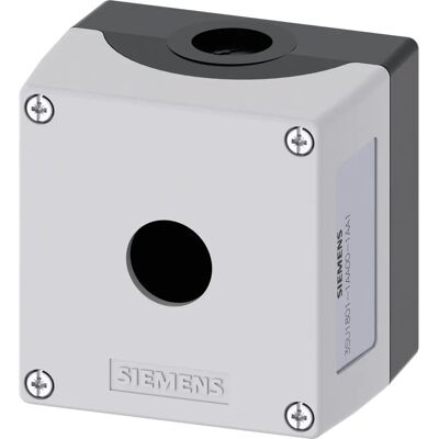 Siemens - 3SU1801-1AA00-1AA1 - Grå - Elektrisk indkapsling Siemens - 3SU1801-1AA00-1AA1 - Grå - Elektrisk indkapsling