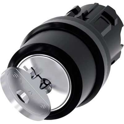 Siemens Schlüsselschalter - 3SU1000-4BF11-0AA0 - 2-Schaltstellungen - IP67/IP69K Siemens Schlüsselschalter - 3SU1000-4BF11-0AA0 - 2-Schaltstellungen - IP67/IP69K