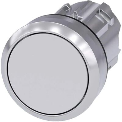 Siemens Weiß 22mm Metallknopf - Schalter & Steuerung Siemens Weiß 22mm Metallknopf - Schalter & Steuerung