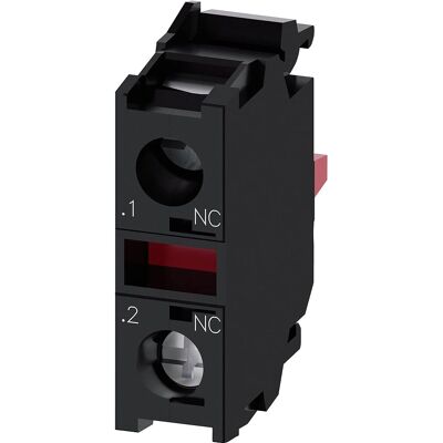 Siemens Kontaktblock - Goldkontakte - 500V - NC Siemens Kontaktblock - Goldkontakte - 500V - NC