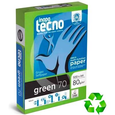 Papel para impressora Engel verde A4 - 500 folhas Papel para impressora Engel verde A4 - 500 folhas