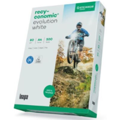 Inapa tecno Recyconomic Evolution Fehér A4 - 500 lap Inapa tecno Recyconomic Evolution Fehér A4 - 500 lap