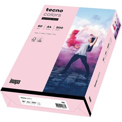 Papier Multifonction Rose Inapa - A4 80g - Papier multifonction - Publicité Papier Multifonction Rose Inapa - A4 80g - Papier multifonction - Publicité