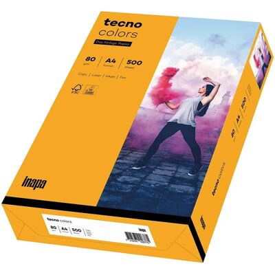 Inapa - tecno colors A4 80g/m² - 500 Blatt - Papier Inapa - tecno colors A4 80g/m² - 500 Blatt - Papier