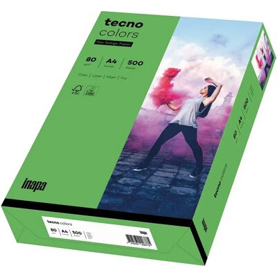 Tecno Green A4 High-Quality Eco-Friendly 80g/m² - Multipurpose Paper Tecno Green A4 High-Quality Eco-Friendly 80g/m² - Multipurpose Paper
