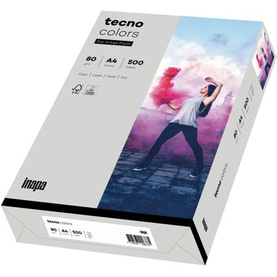 tecno Kopierpapier grau DIN A4 80 g/m² 500 Blatt - Multifunktionspapier tecno Kopierpapier grau DIN A4 80 g/m² 500 Blatt - Multifunktionspapier