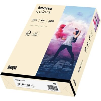 Inapa Multifunktionspapier Tecno Farben A4 120g - Kopierpapier Inapa Multifunktionspapier Tecno Farben A4 120g - Kopierpapier