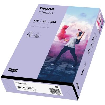 Inapa Papier Multifonction Tecno Colors A4 120 g/m² - Papier d'Impression - Publicité Inapa Papier Multifonction Tecno Colors A4 120 g/m² - Papier d'Impression - Publicité