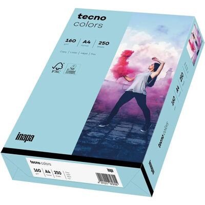 Papier Copie Bleu Moyen Inapa A4 160g - Papier à Copier - Publicité Papier Copie Bleu Moyen Inapa A4 160g - Papier à Copier - Publicité