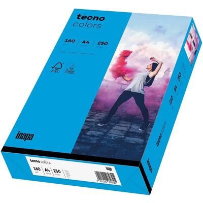 Inapa Tecno Couleurs A4 160g - Papier multifonction - Publicité Inapa Tecno Couleurs A4 160g - Papier multifonction - Publicité