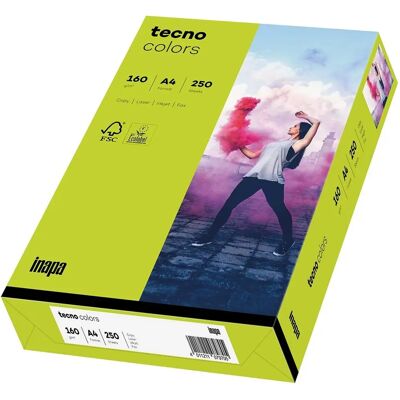 Tecno Kopiopaperi Leuchtend Grün A4 160g - Druckerpapier Tecno Kopiopaperi Leuchtend Grün A4 160g - Druckerpapier