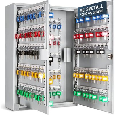 Format Schlüsselschrank S 550x380x140mm mit Zylinderschloss - 200 Haken Format Schlüsselschrank S 550x380x140mm mit Zylinderschloss - 200 Haken