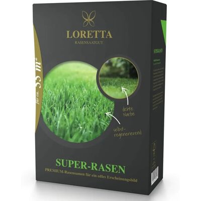 Loretta Super-Rasen Premiumrasensaat - Rasen-Samen Loretta Super-Rasen Premiumrasensaat - Rasen-Samen