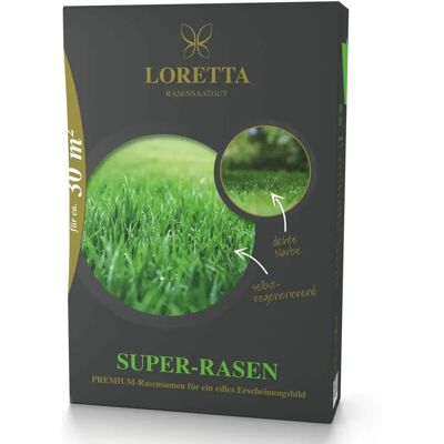 Loretta Super-Rasen Premiumrasensaat - Rasen Samen Loretta Super-Rasen Premiumrasensaat - Rasen Samen