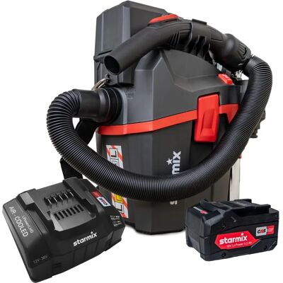Starmix Industriestaubsauger Smart L Modell mit Akku+Ladegerät Starmix Industriestaubsauger Smart L Modell mit Akku+Ladegerät